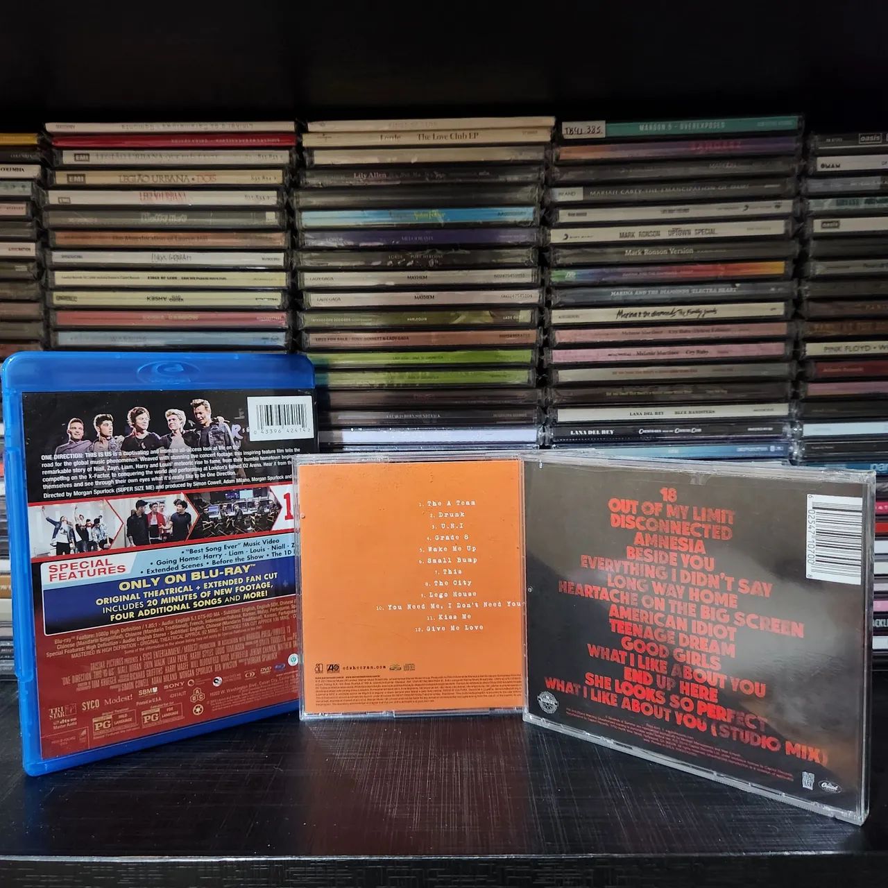 Blu-ray + dvd One direction cds ed sheeran e 5sos - Foto 2