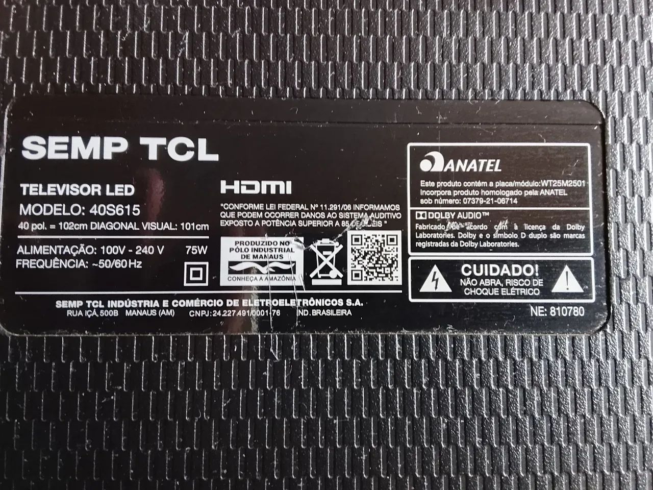 Smart TCL 40 polegada  - Foto 2