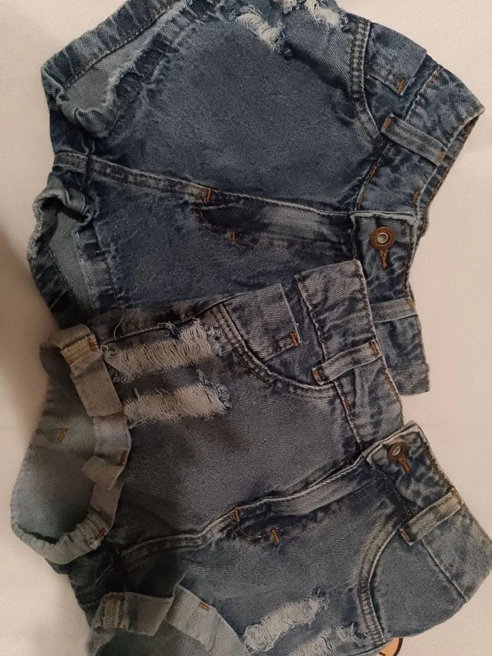 Dois shorts jeans  - Foto 3