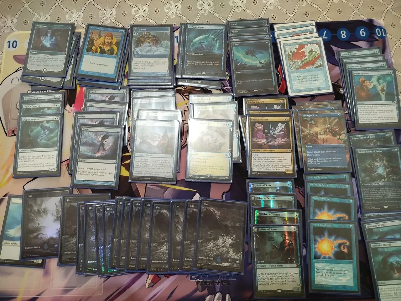 Deck de Magic Mono Blue Terror