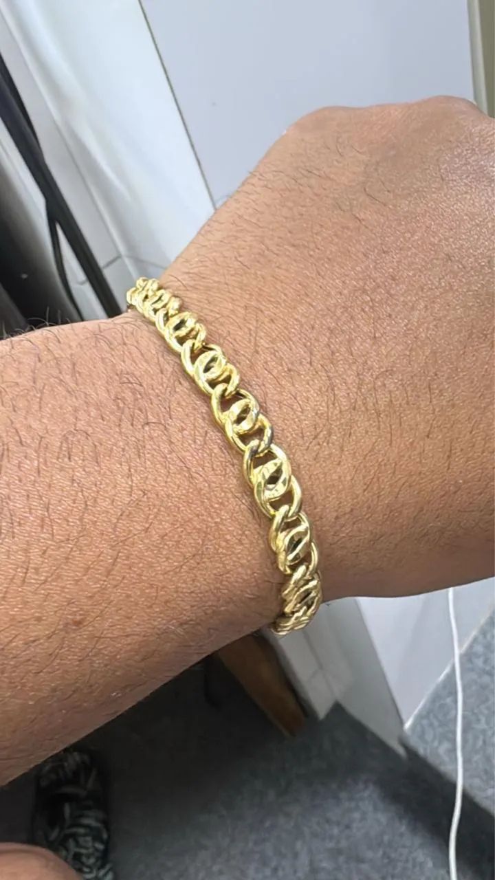 Pulseira de ouro 18k 
