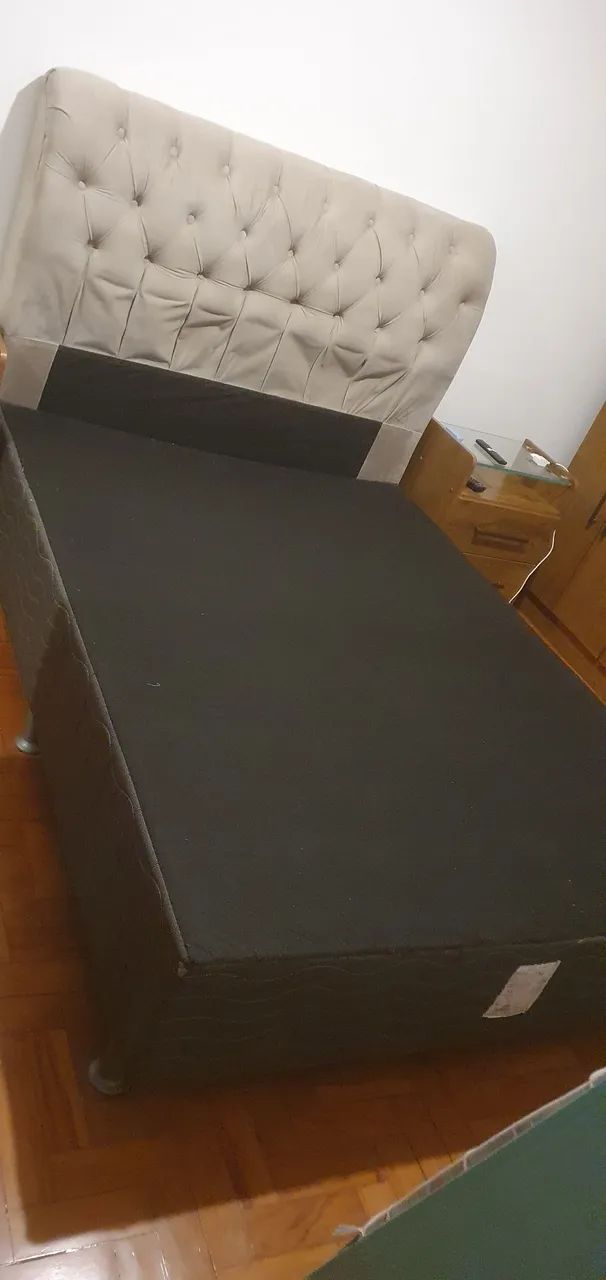 Cama box e cabeceira casal (Preço baixo para vender rápido) - Foto 2