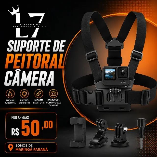 Suporte de Câmera Peitoral
