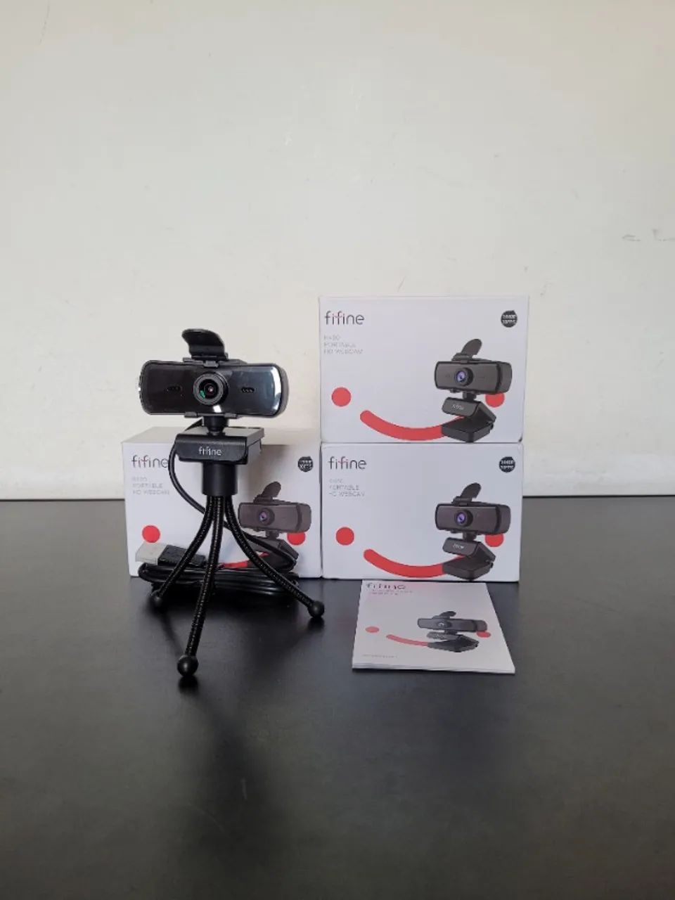 Webcam 2k 30 fps, Full hd 60 fps, novo com tripé - Foto 3