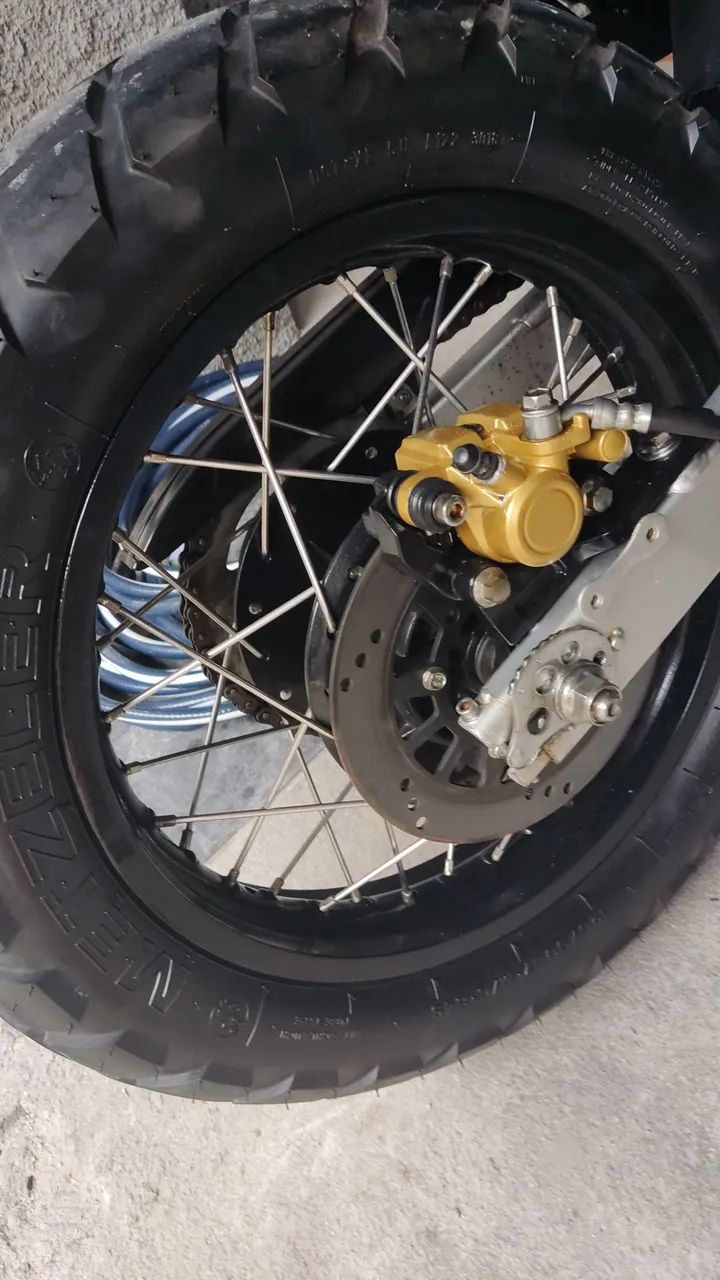 XT 600e ano 2001 cor azul  - Foto 4
