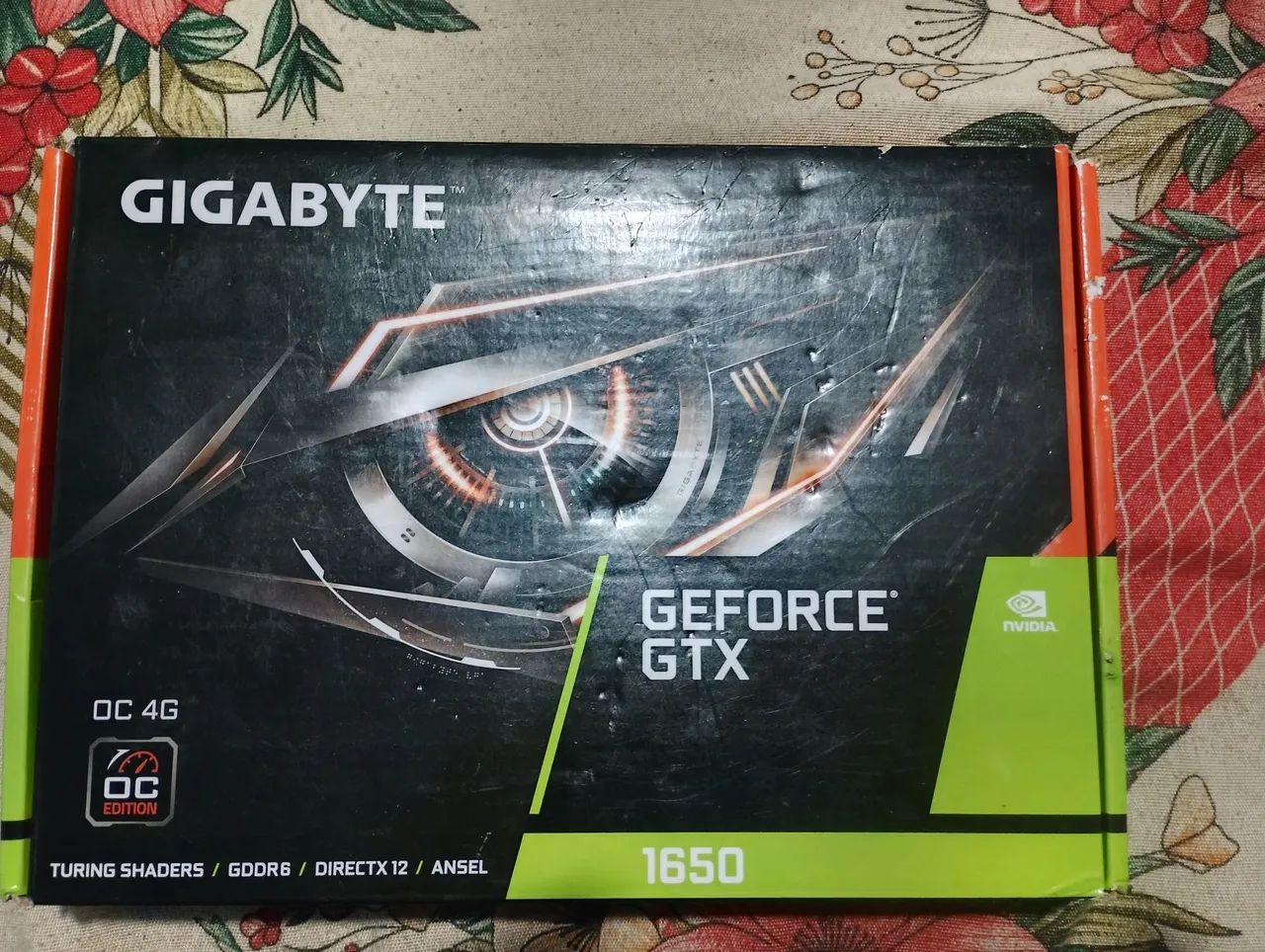 Placa de Vídeo GTX 1650 / 4GB NVidia Geforce 