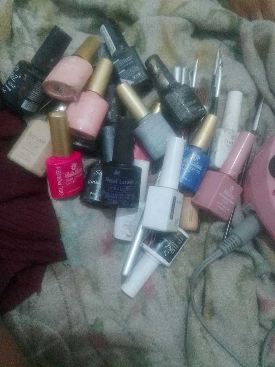 Produtos de unhas em gel