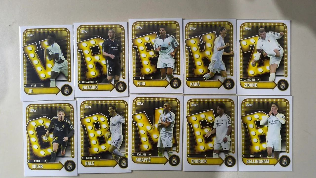 Cards Real Madrid Topps 