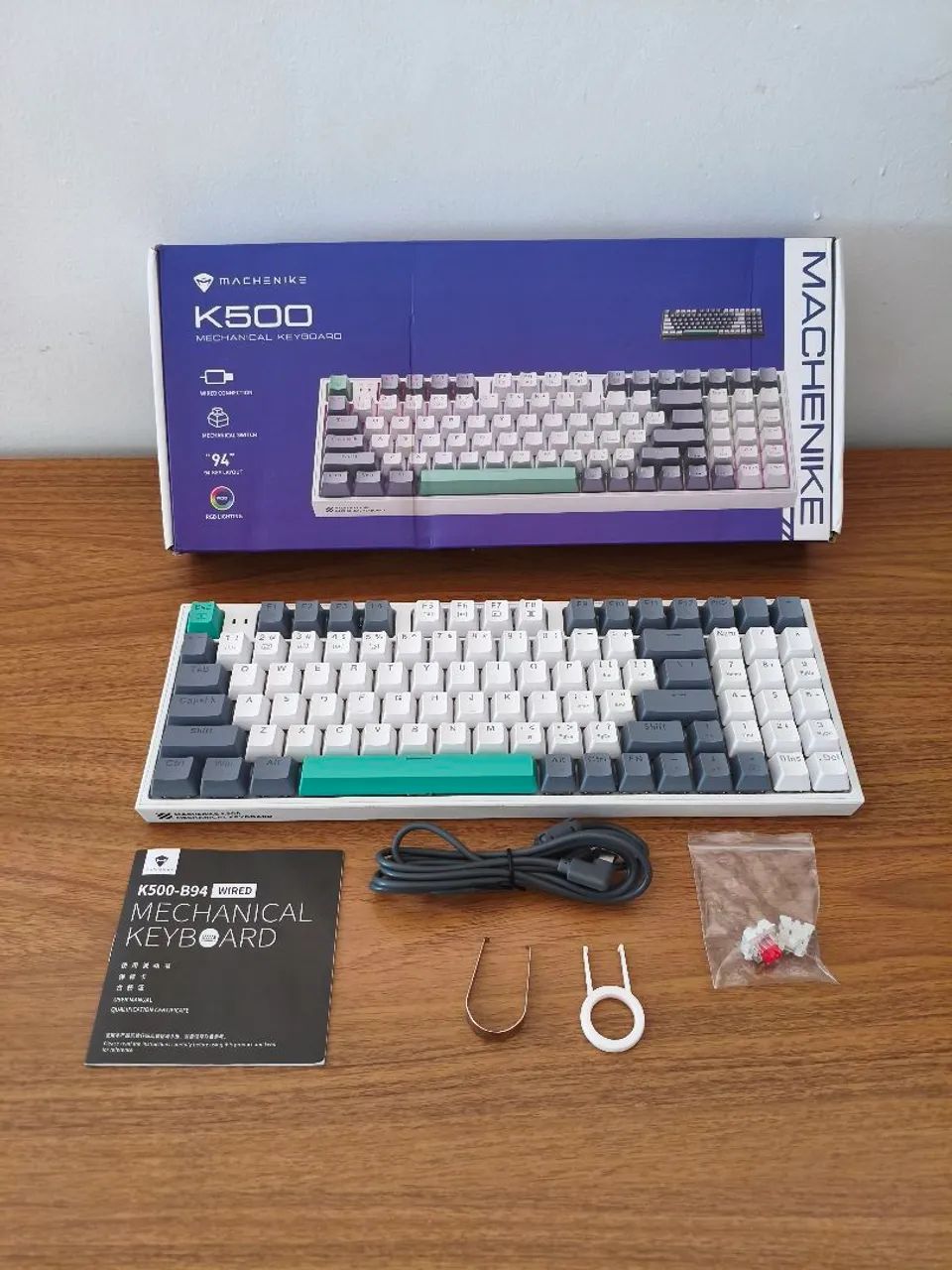 Teclado mecânico K500 