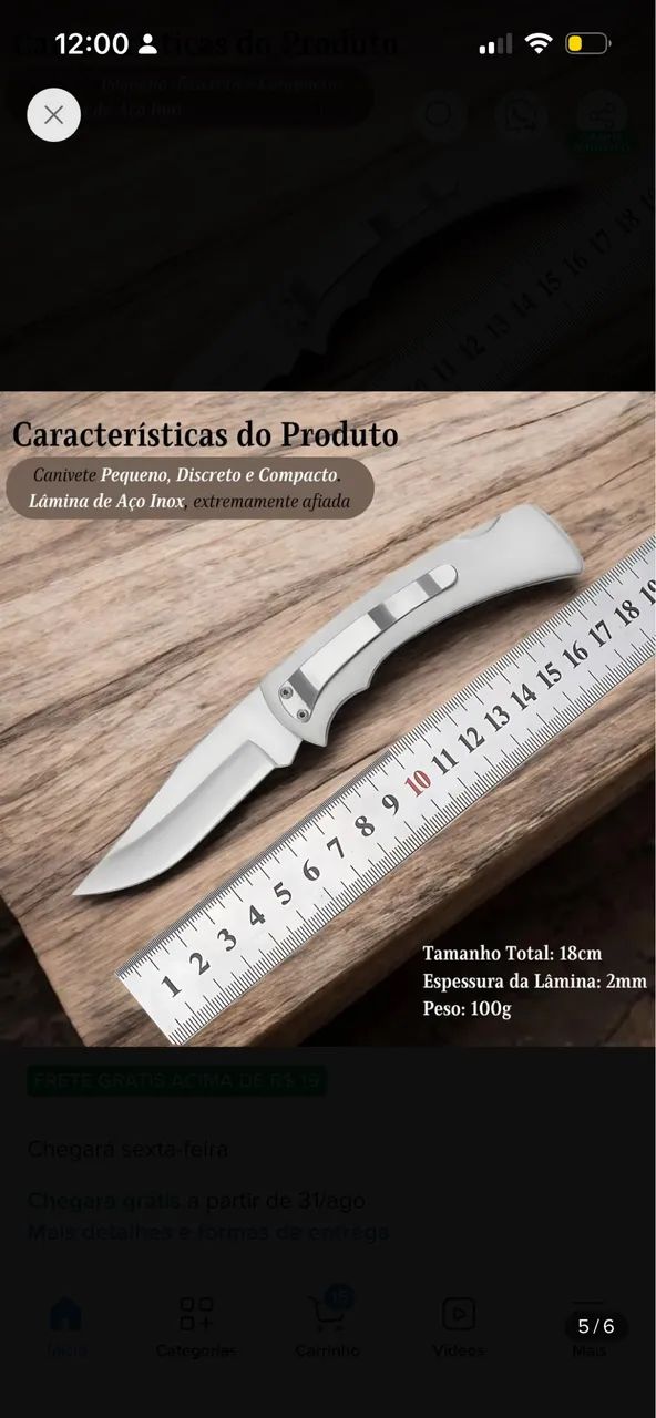 Canivete de bolso - Foto 2