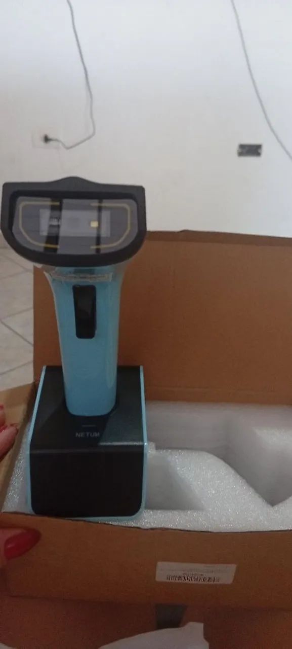 Leitoe Código de Barras QR code sem fio Bluetooth - Foto 4