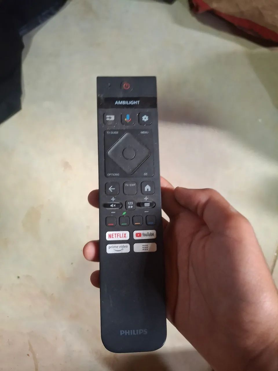 SMART TV PHILIPS 55" COM DISPLAY QUEBRADO + CONTROLE - Foto 3