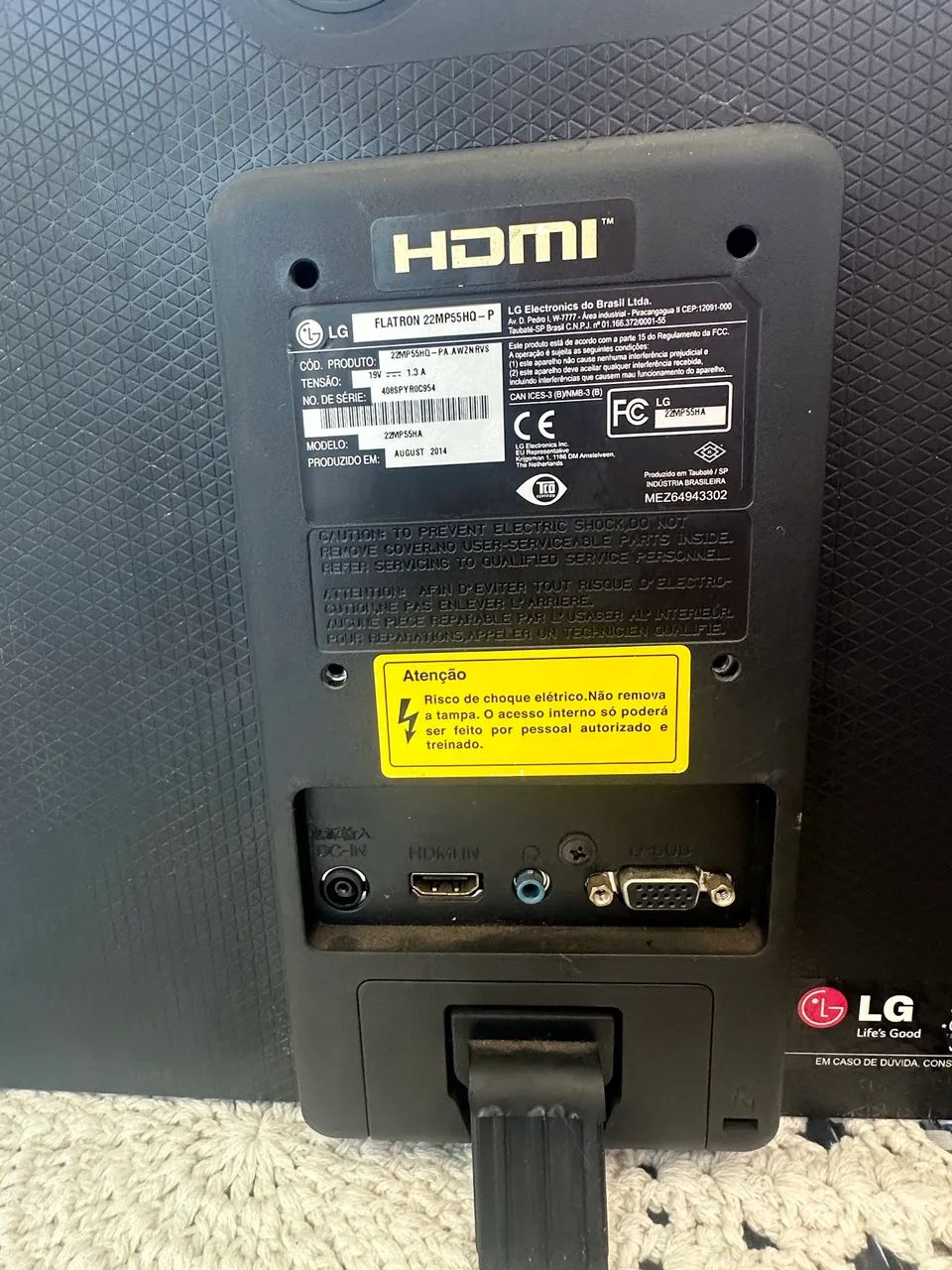 Monitor LG 21.5 75hz - Foto 2