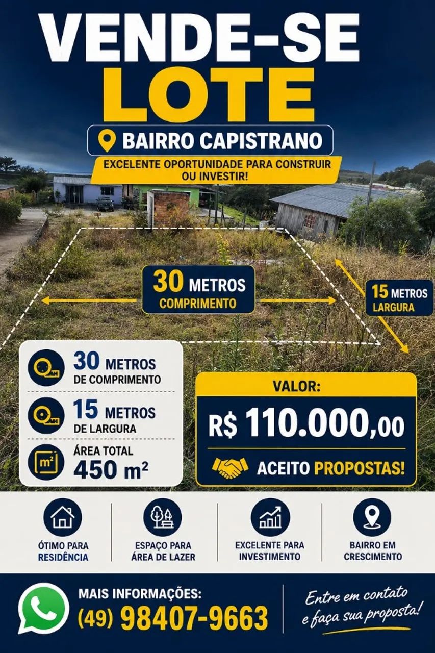 Lote lote 450 m2
