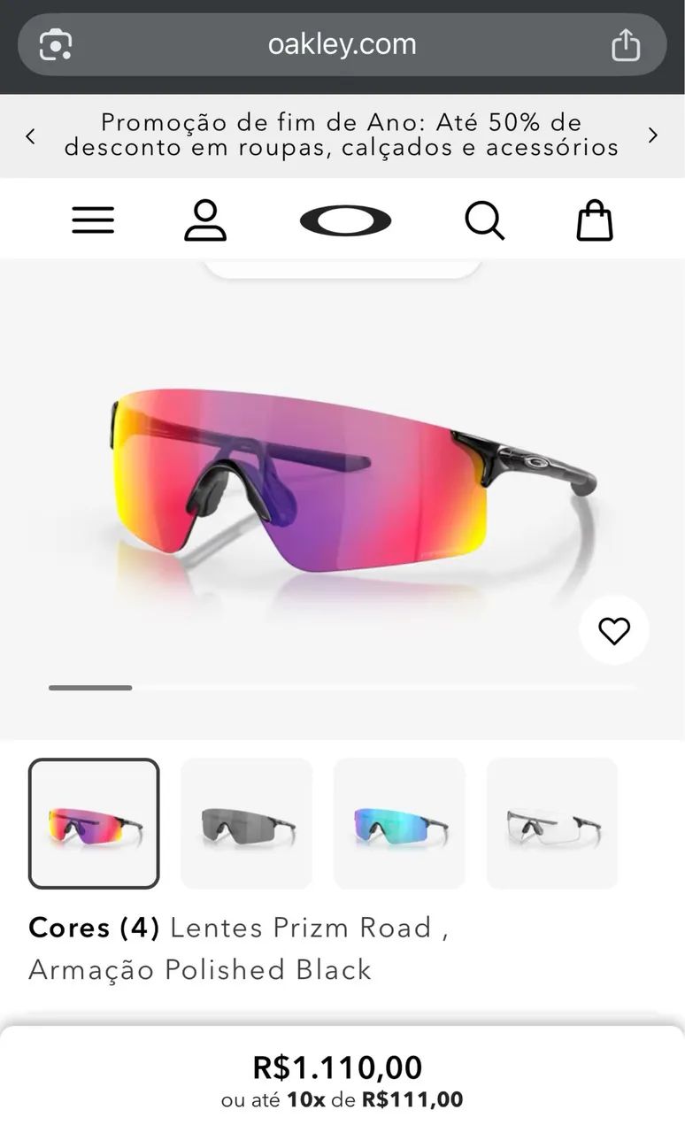Óculos EVZero Blades Oakley original  - Foto 5