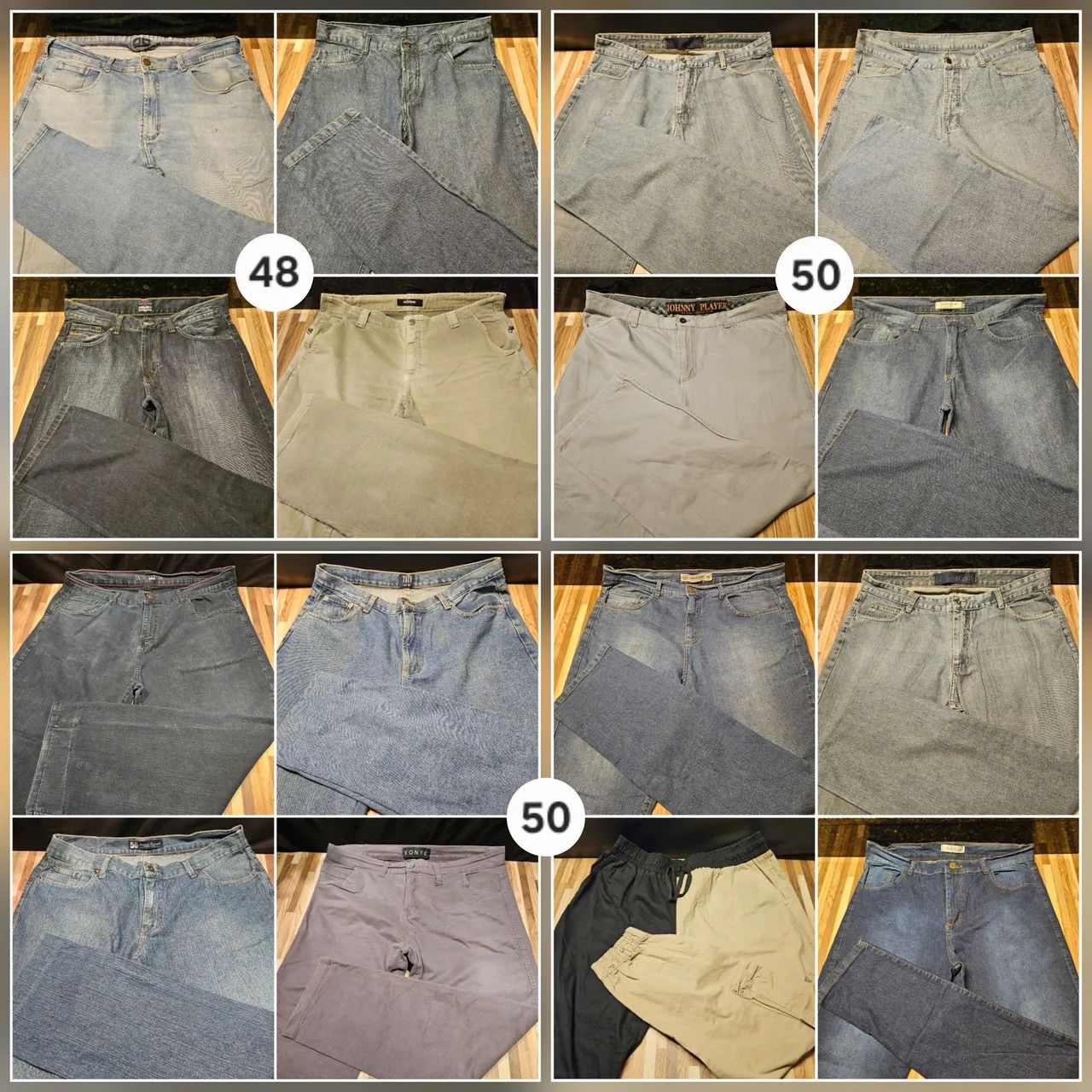 Calças Masculinas Tam 48 50