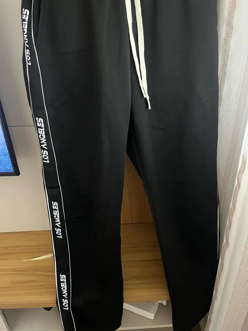 Calça moleton masculina 