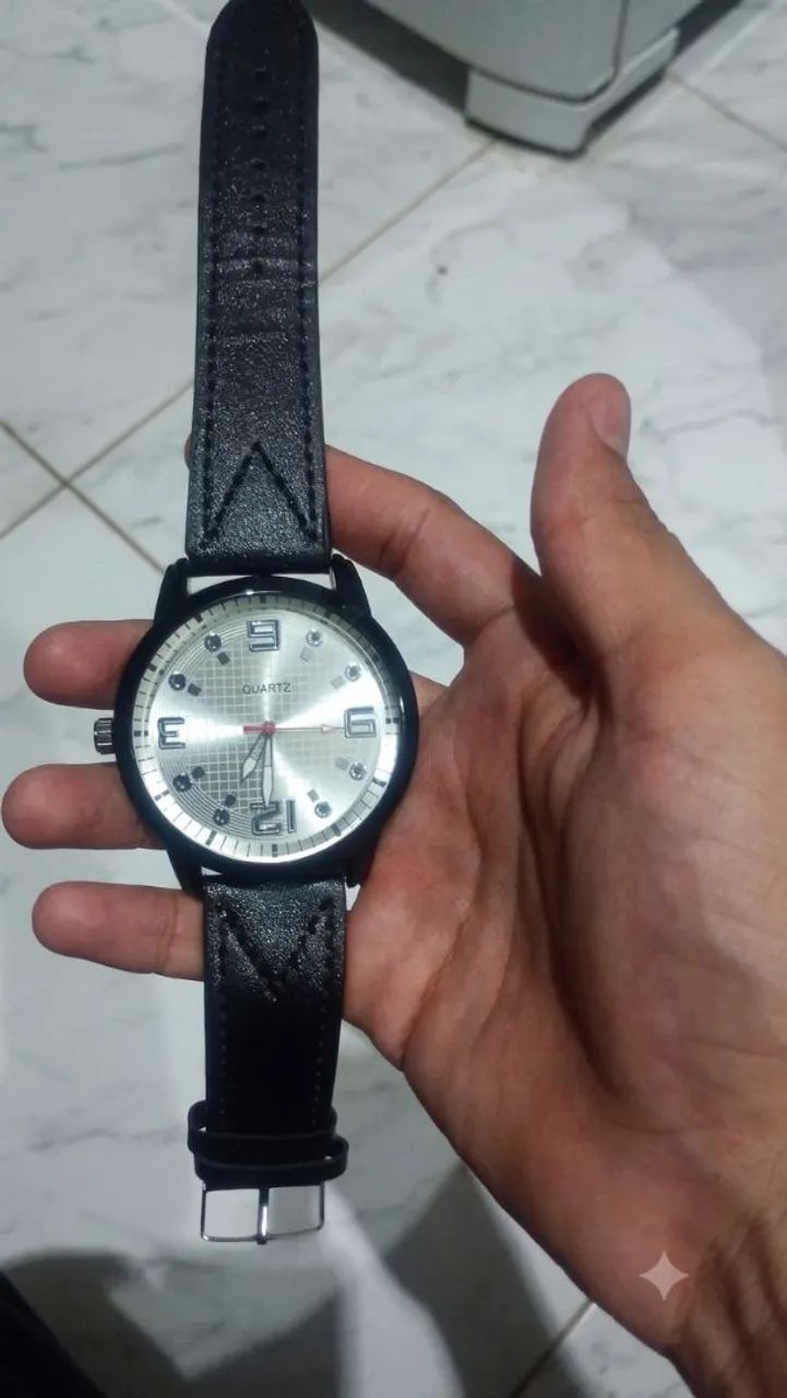 ? RELÓGIO MASCULINO QUARTZ ? NOVO E SEM USO! ?