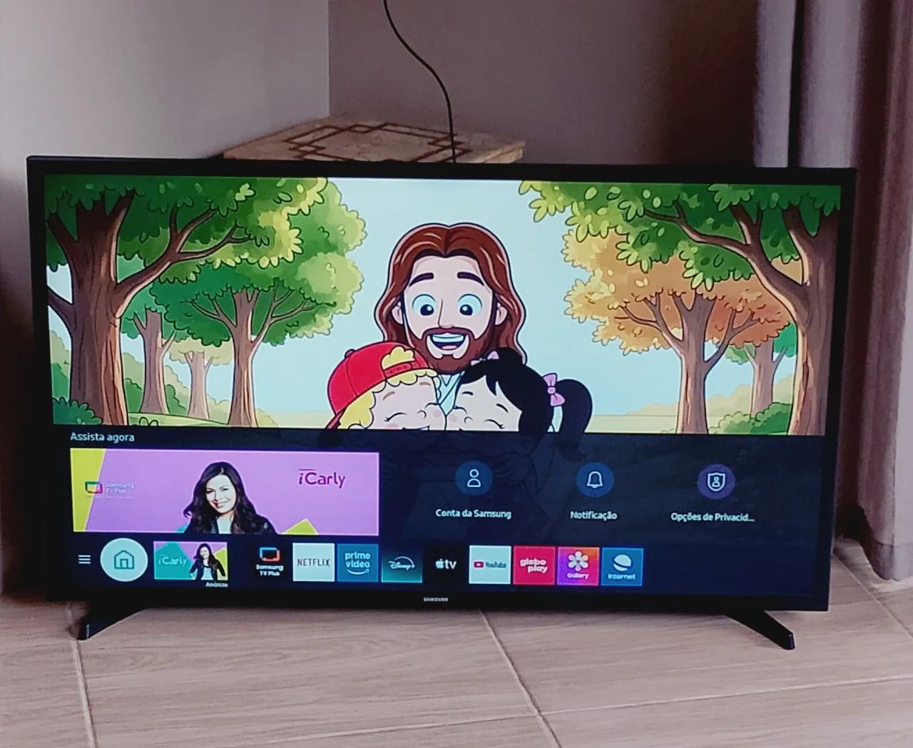 Smart tv Samsung tizen 43 polegadas 