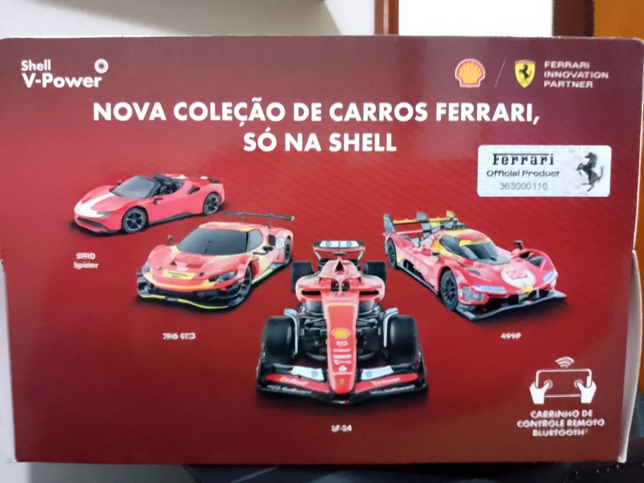 Miniatura Shell Ferrari 296 GT3 bluetooth  - Foto 2