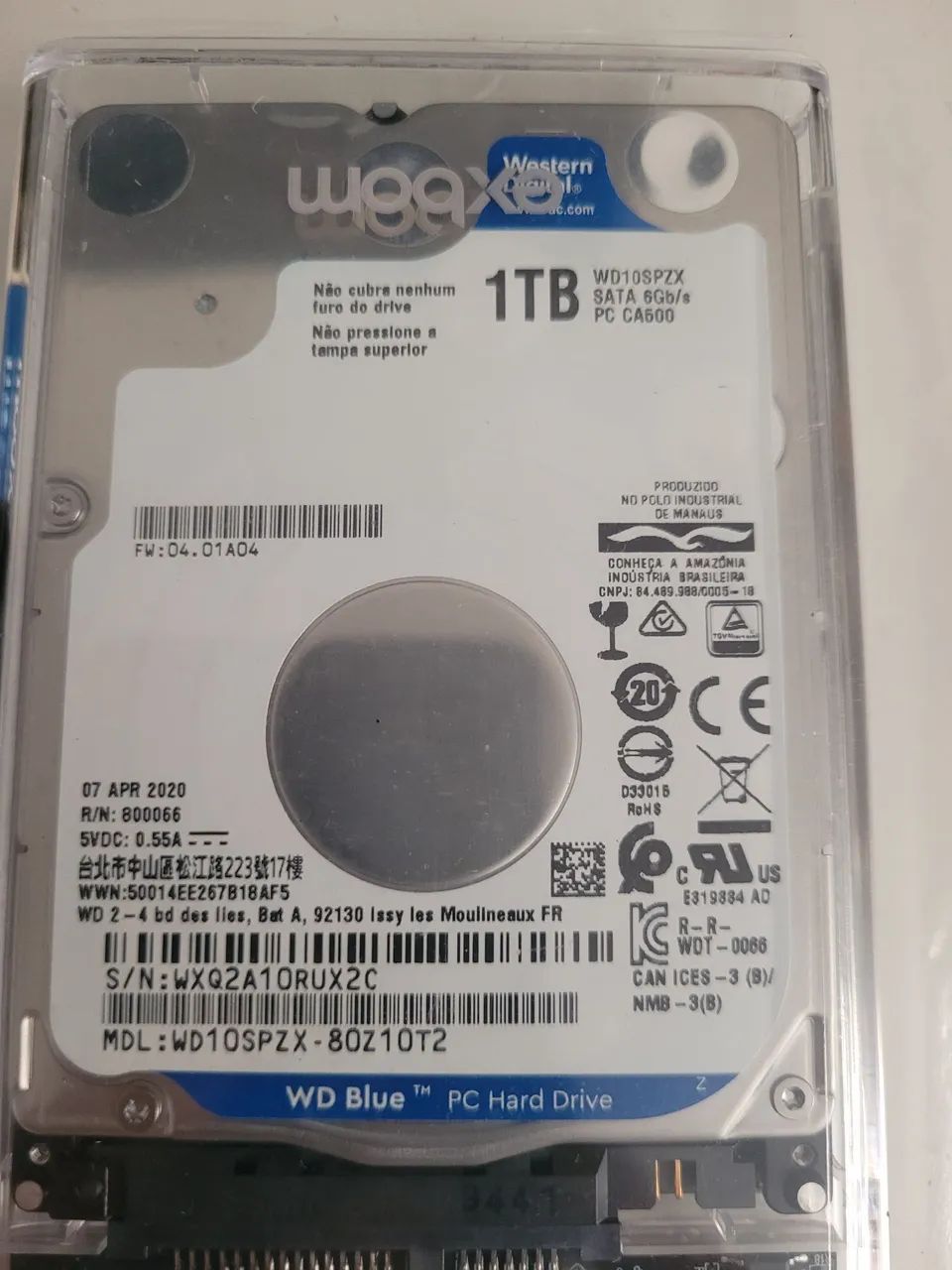 Hd externo 1tb wd USB 3.0 para pc e consoles - Foto 2