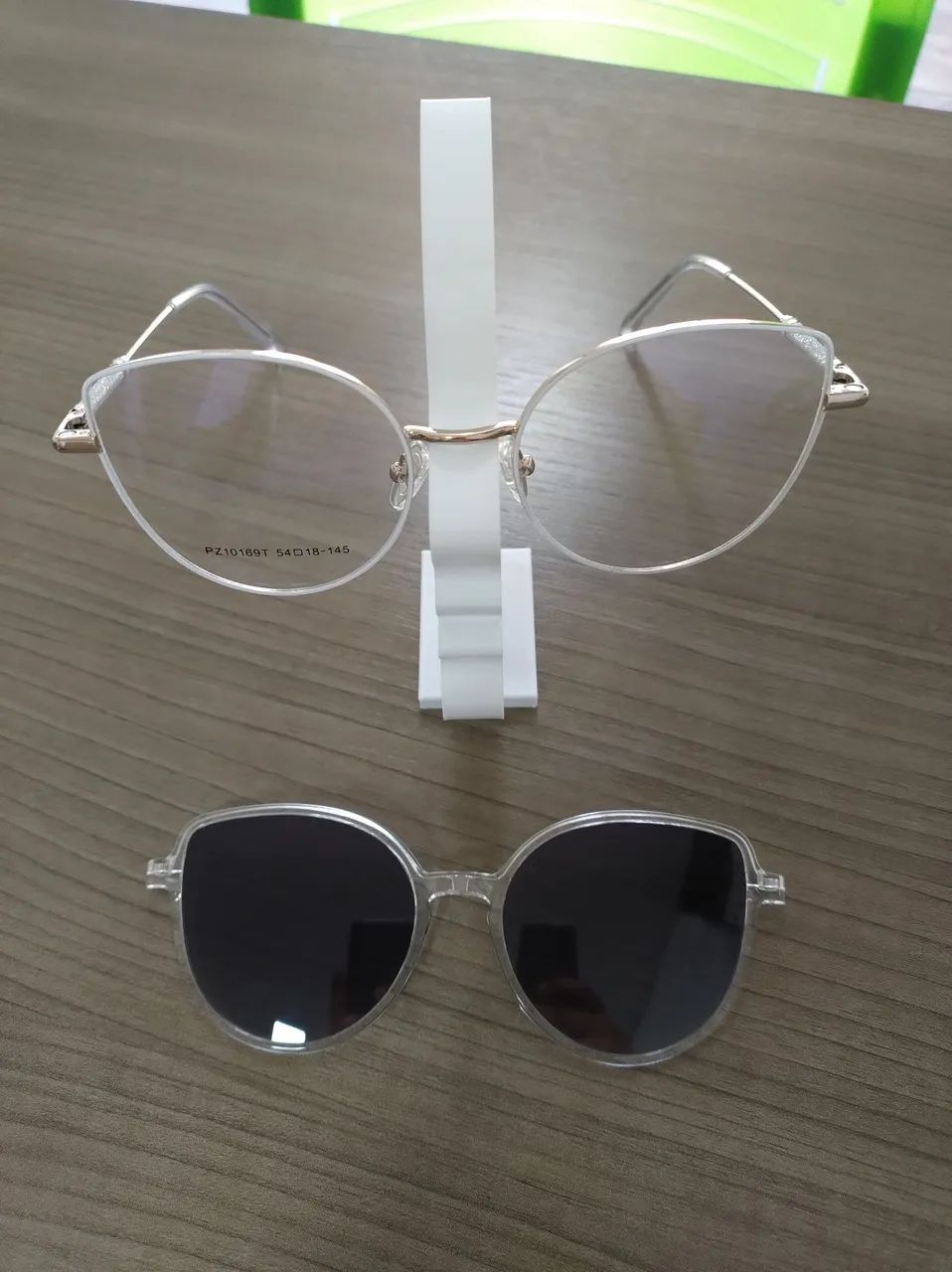 Óculos Clip On com lentes anti reflexo  - Foto 3
