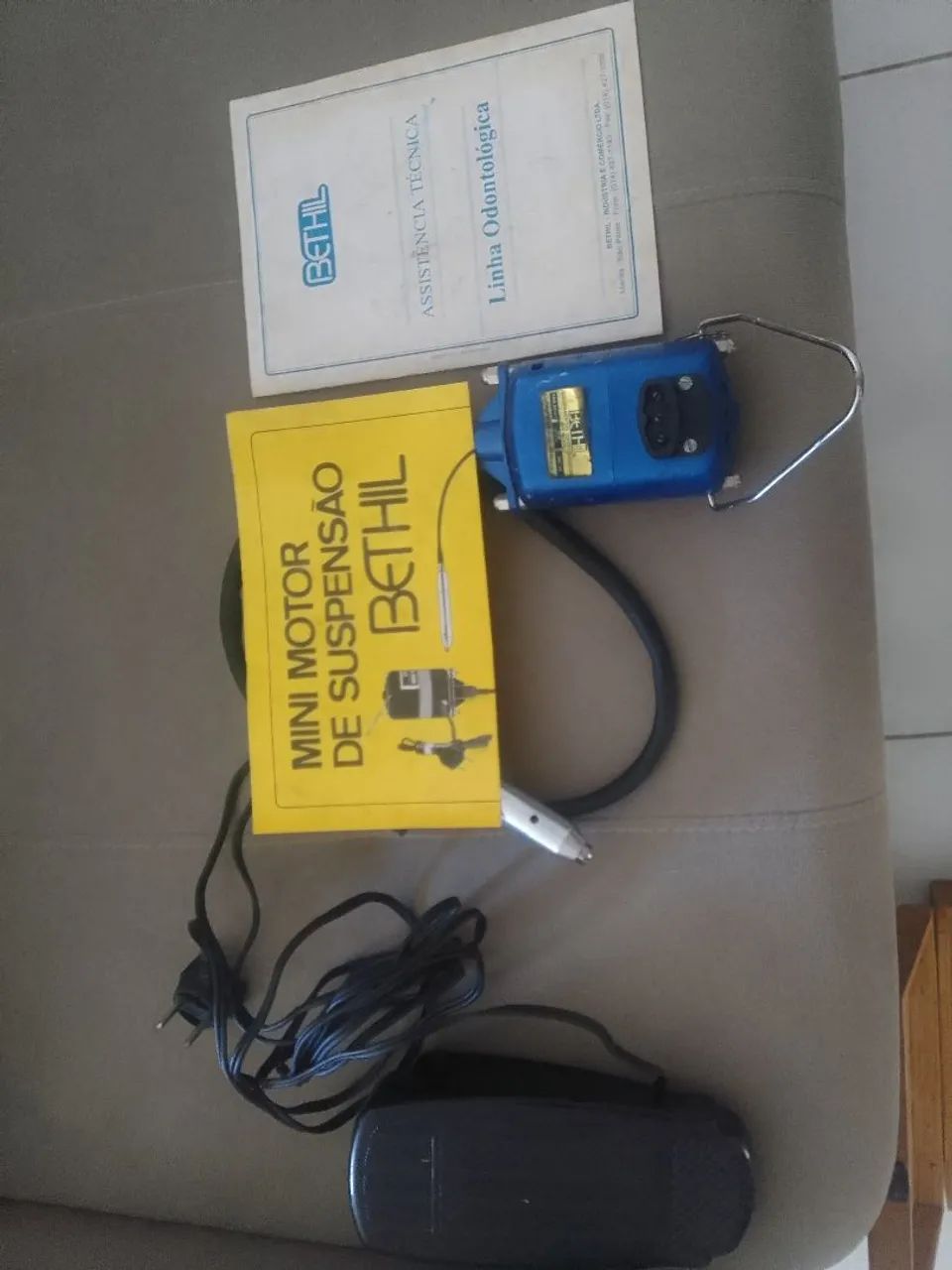 Mini Motor suspensão bethe linha odontológica