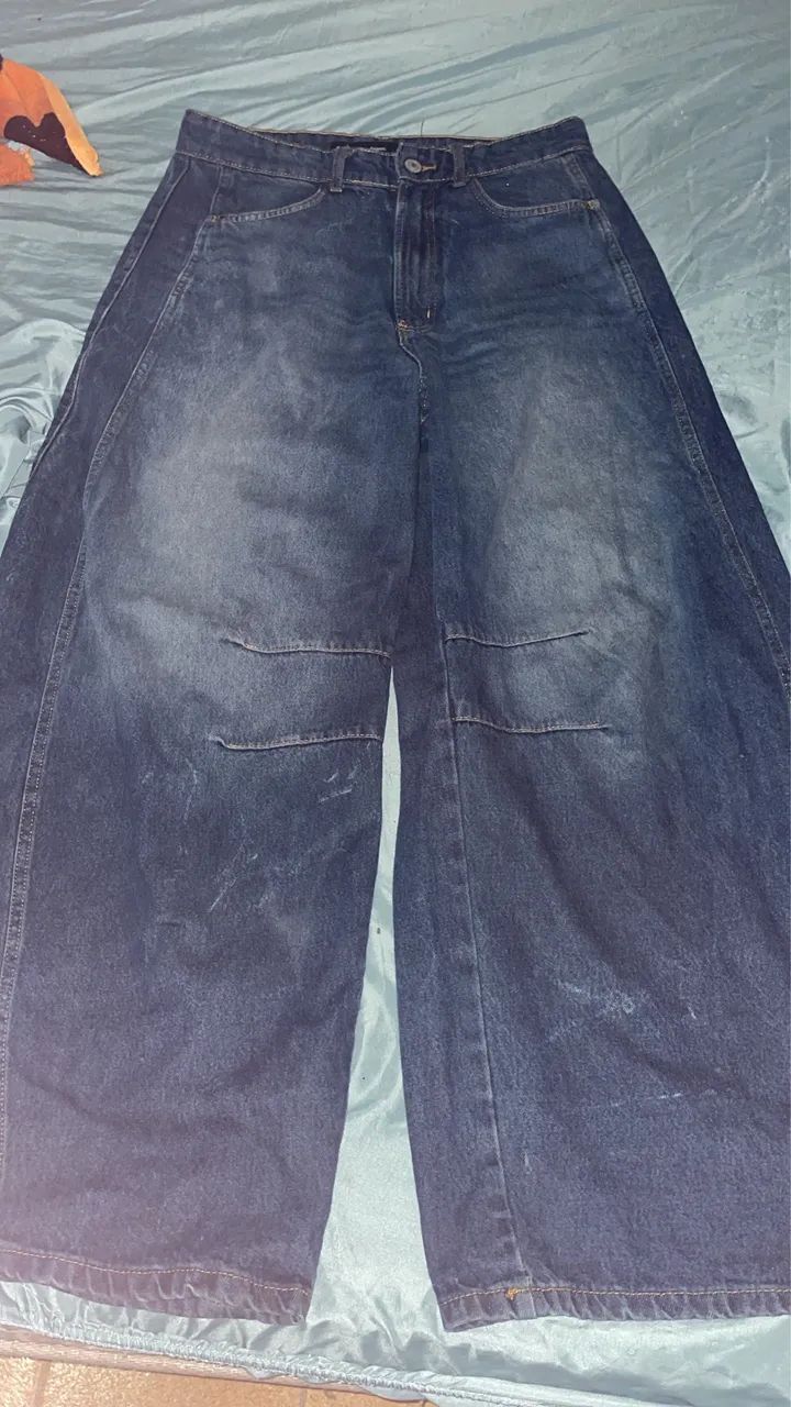 Calça barrel