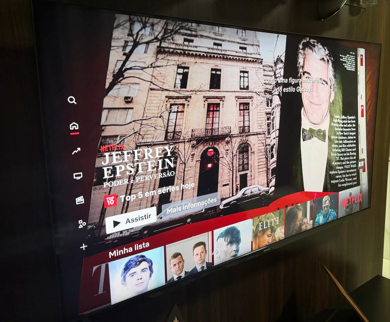 TV Philips 4K UHD de 50 Polegadas ANDROID TV  - Foto 3