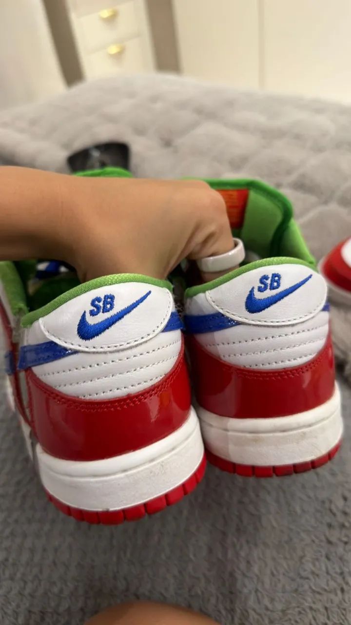 tênis nike sb dunk low sandy bodecker - Foto 3