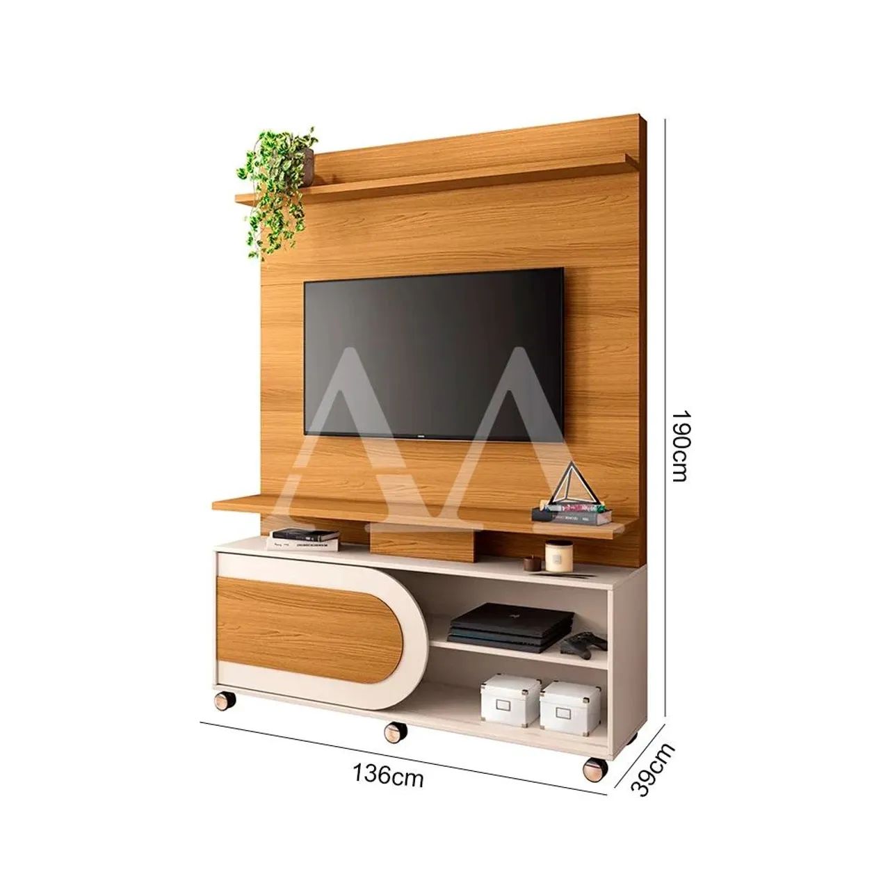 HOME ORBIS CINAMOMO/OFF WHITE - Foto 2