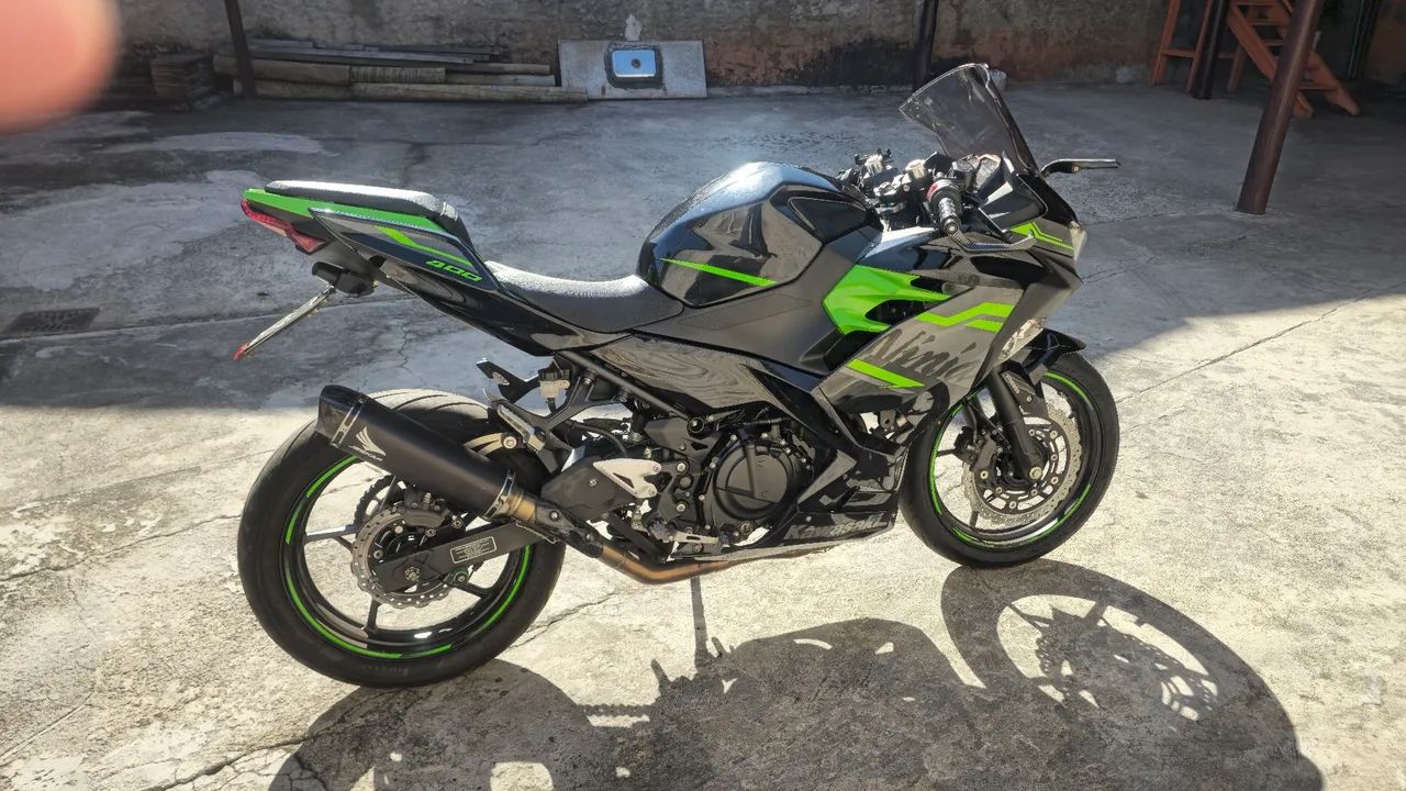 Ninja 400 2020 Preta/Verde - Foto 2