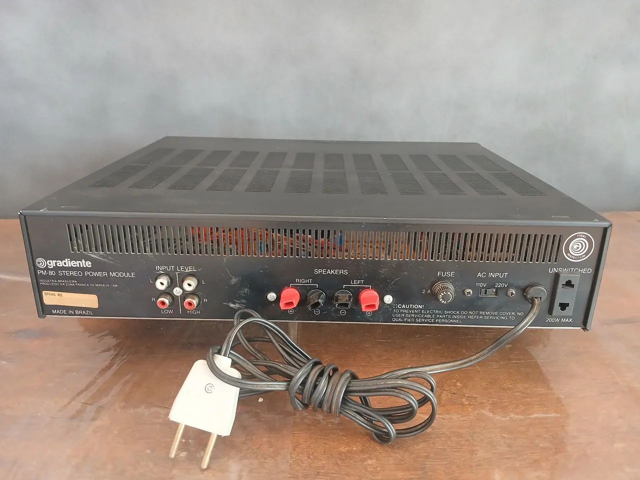Amplificador gradiente PM 80 - Foto 5