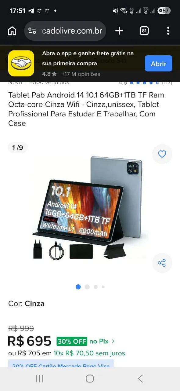Tablet pouco usado - Foto 2