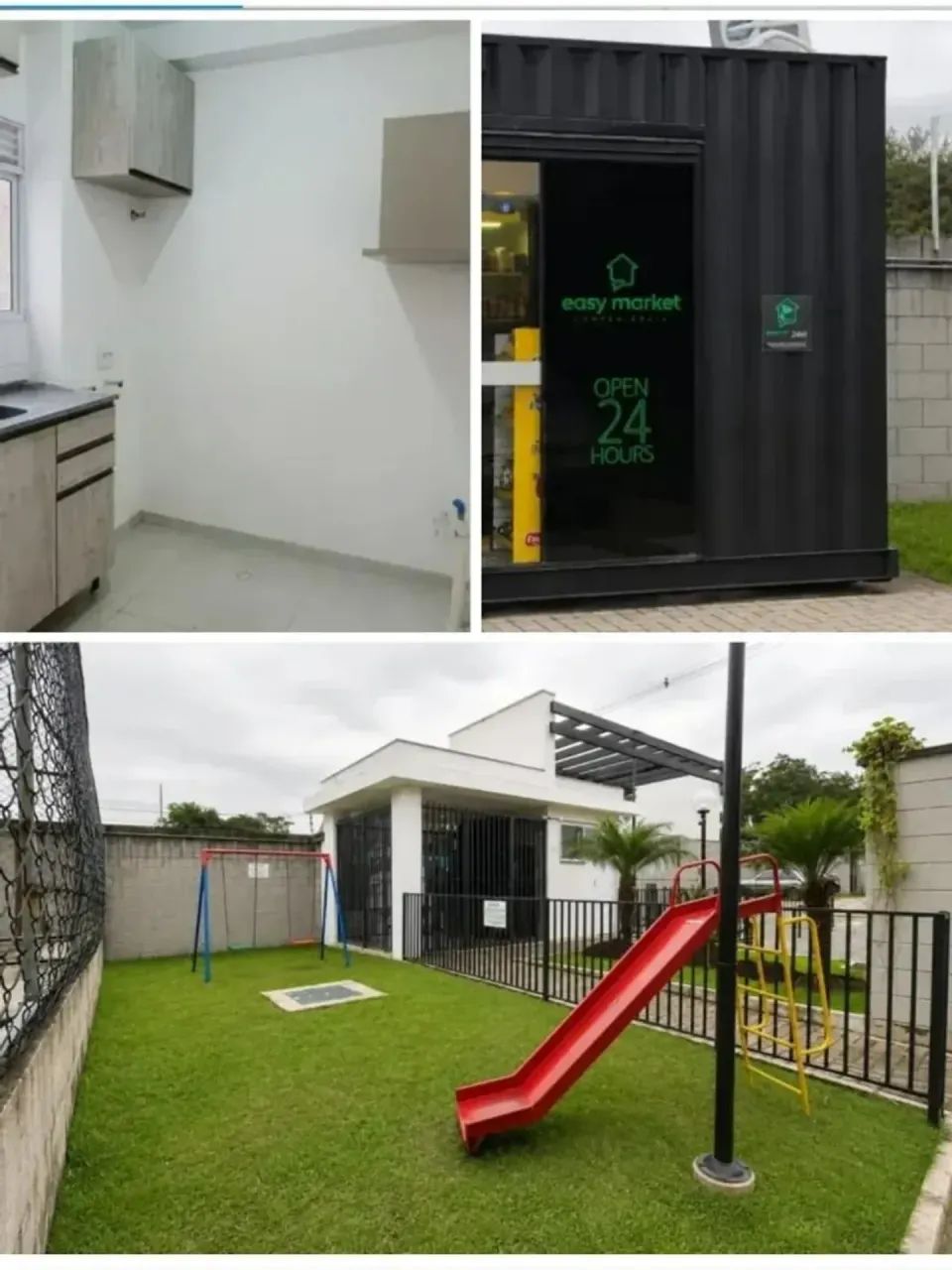 Lindo apartamento á venda com 2 quartos 1 banheiro