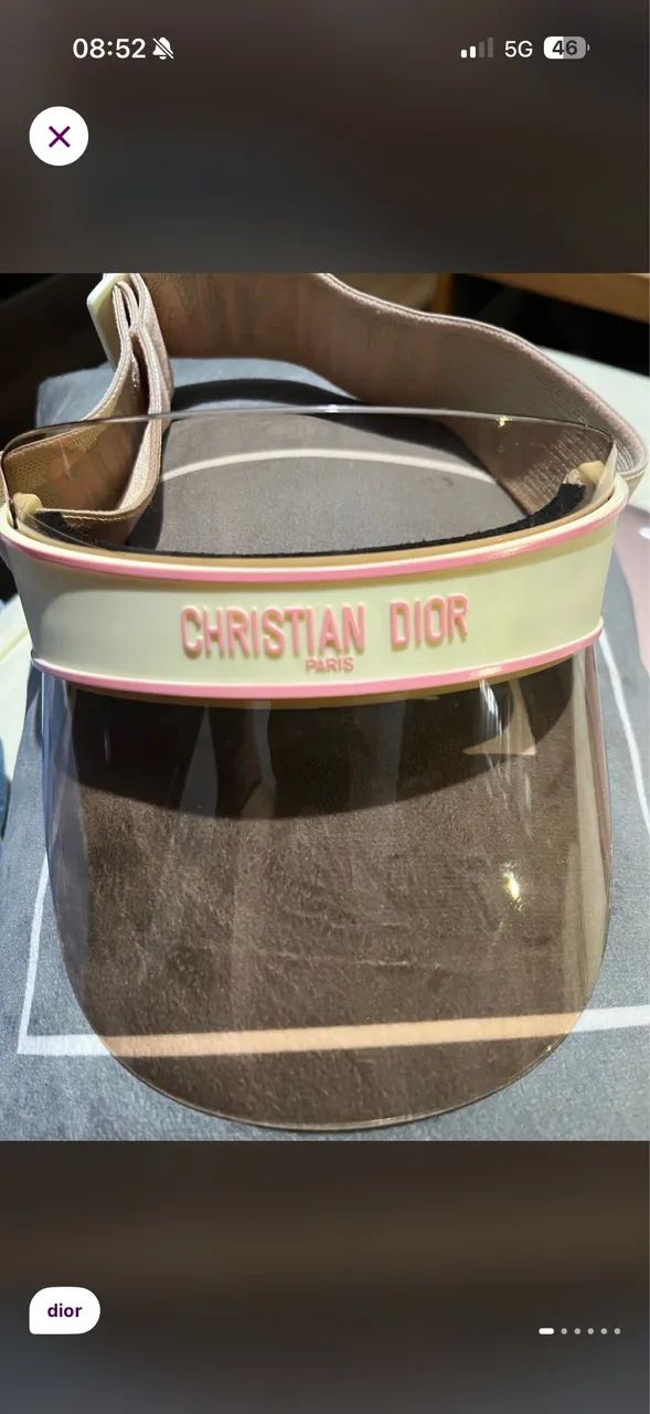 Viseira dior 