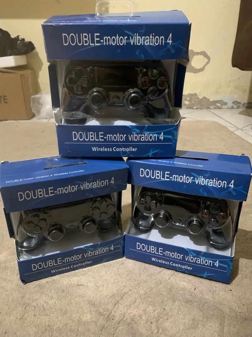 Controle PS4 Sem Fio Bluetooth Double Motor Vibration 4  - Foto 5