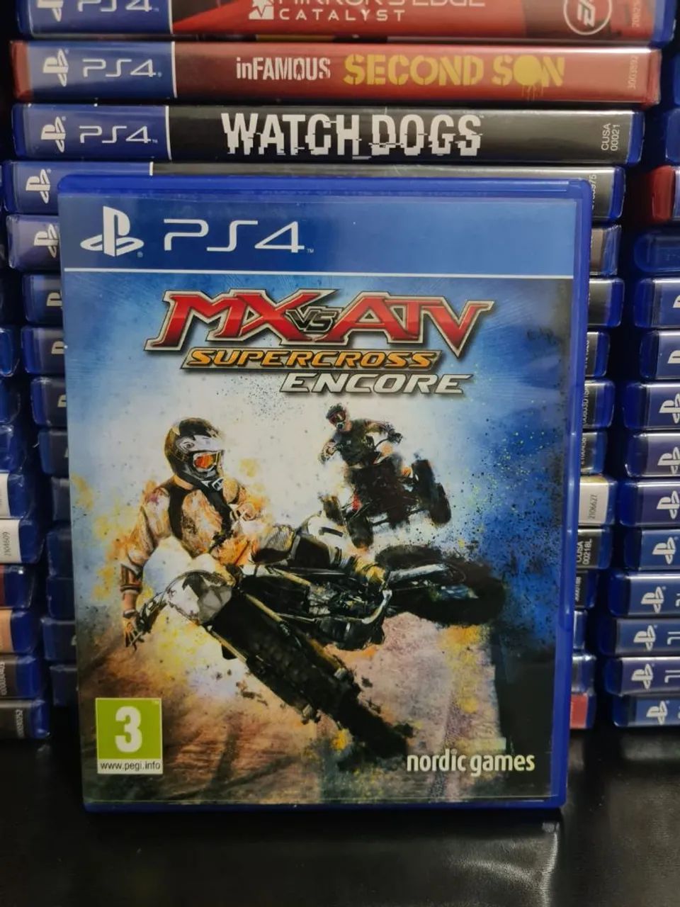 MX vs ATV Supercross Encore midia fisica jogos ps4