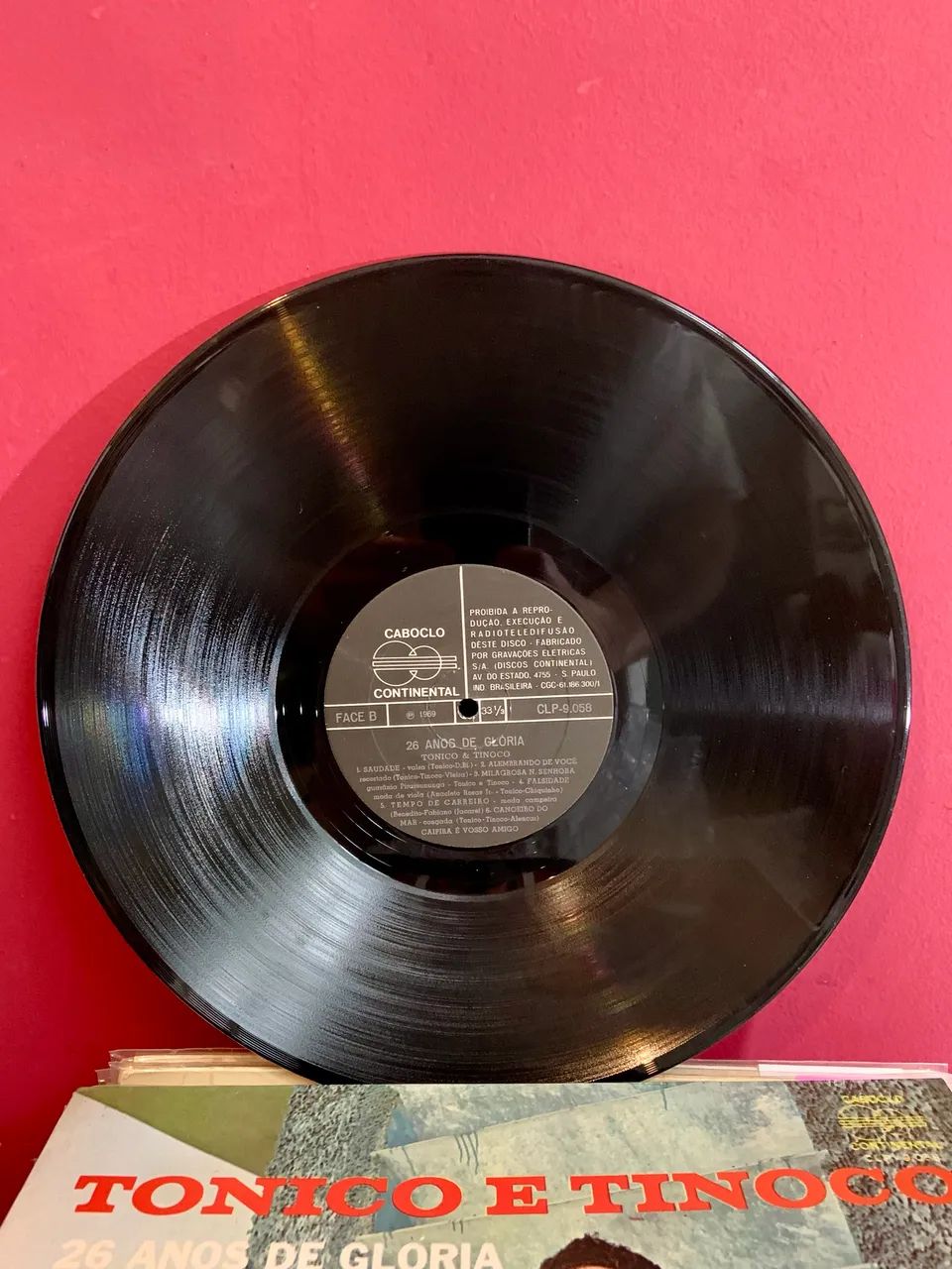 LP Tonico e Tinoco - 26 anos de glória (1969) - Foto 4