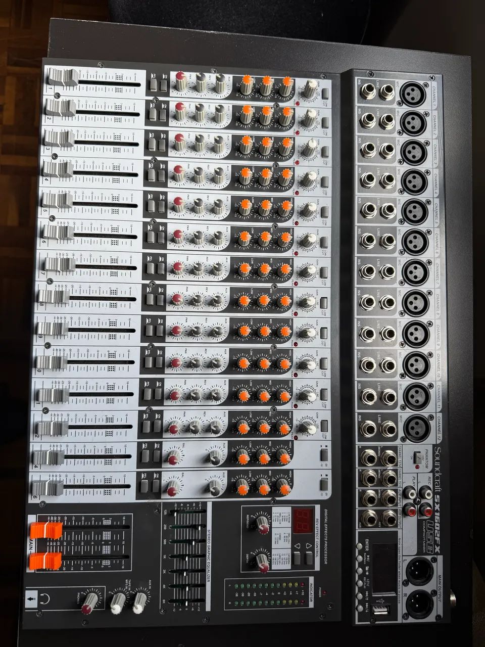 Mesa Som Soundcraft SX1602FX USB