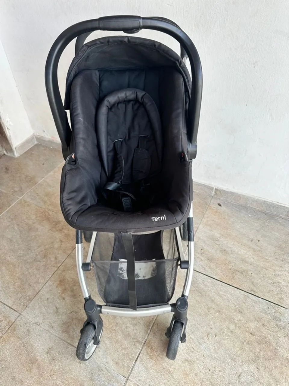 Carrinho de bebê epic lite infanti TRIO - Foto 3