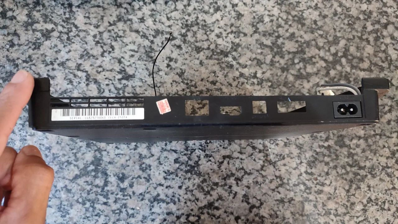 Carcaça inferior ps3 slim  - Foto 4