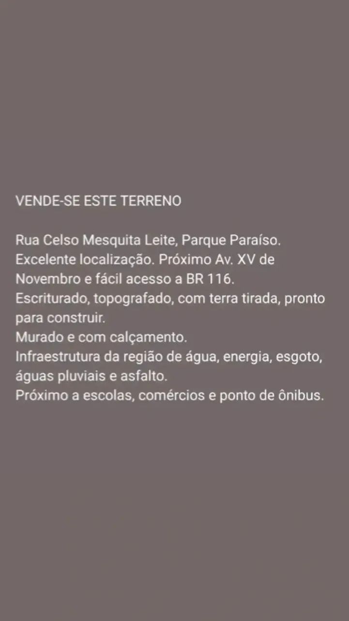 Terreno a venda (excelente) - Foto 2