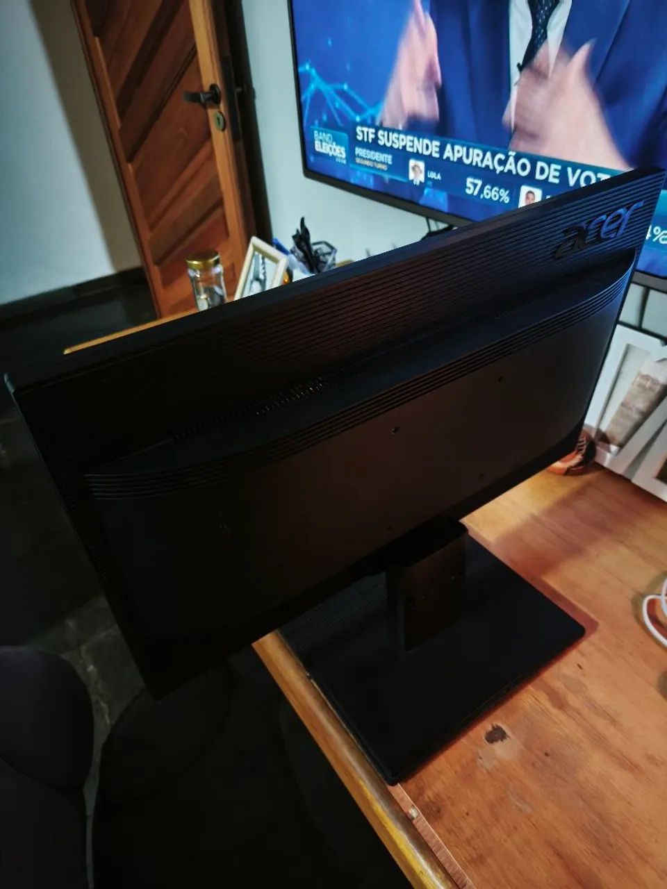 Monitor Acer V226HQL 21,5? Full HD com base - Foto 2