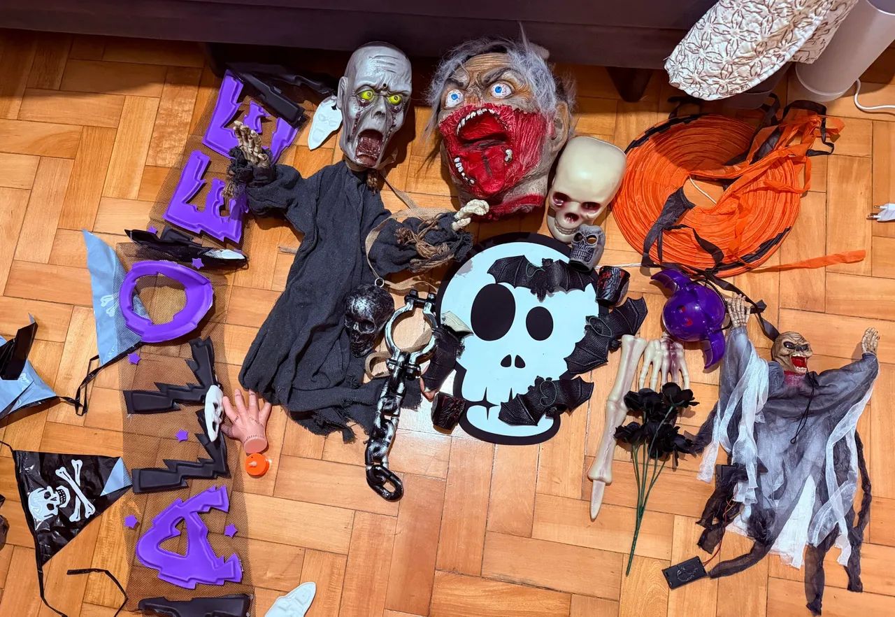  Halloween enfeites - Foto 3