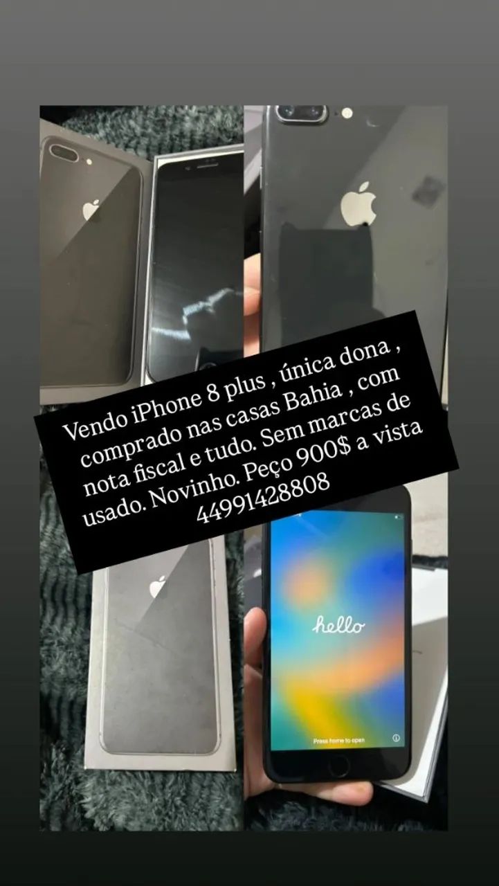 Vendo iPhone 8 plus - Foto 2