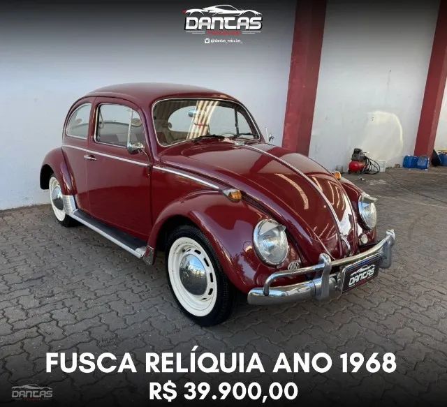 Volkswagen Fusca 1300 1968