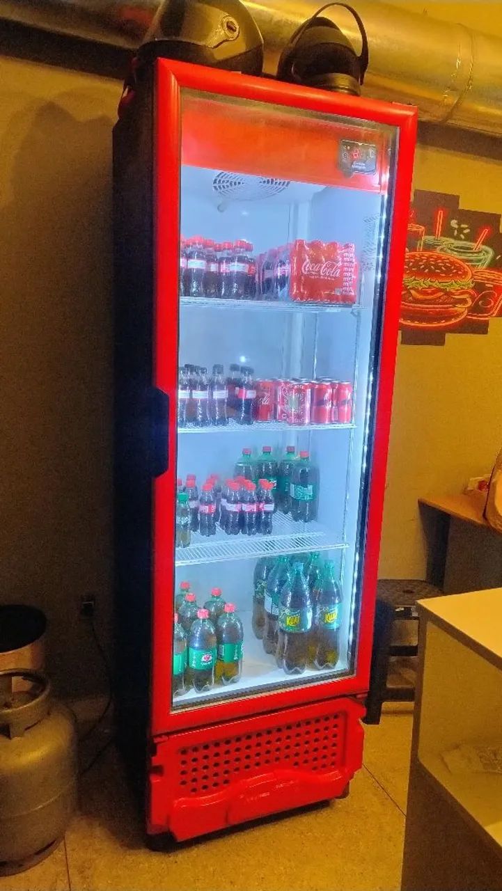 Freezer espositor imbera coca-cola 