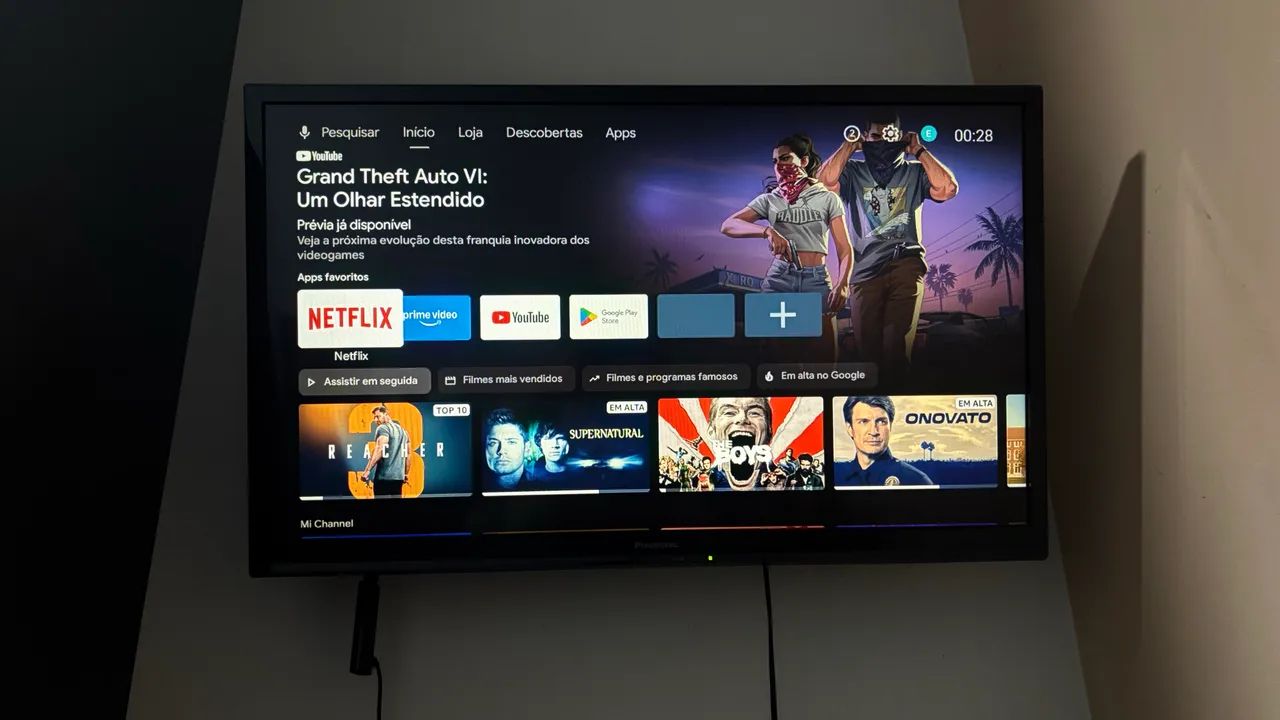 Tv televisão Panasonic Smart Tv 32 polegadas