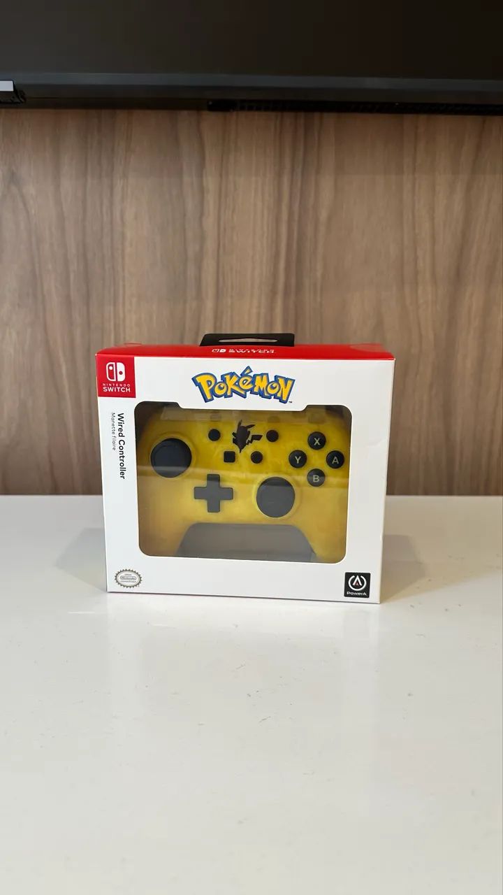 Controle Nintendo Switch - Pikachu 